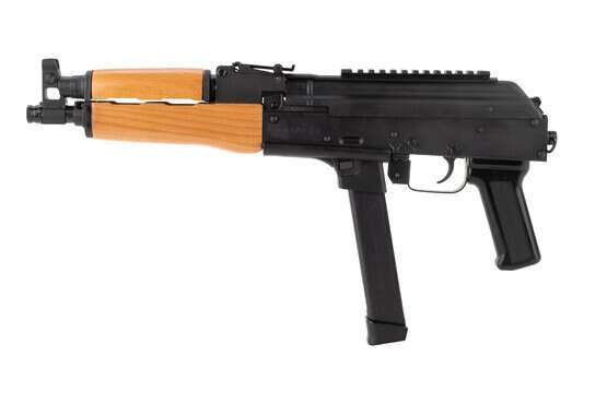 Century Arms AK47 9mm pistol features hardwood handguard